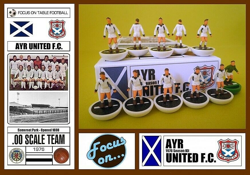 1976 Ayr United team box