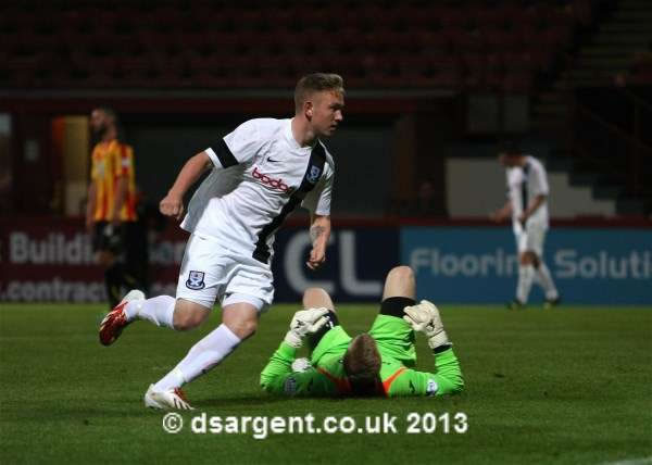 Partick Thistle 2 Ayr United 1 (Scottish League Cup)