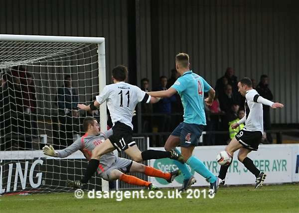 Ayr United 1 Dunfermline Athletic 1 (Scottish Cup)