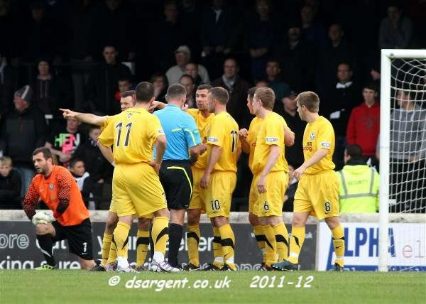 Ayr United 1 Dundee 3 (League)